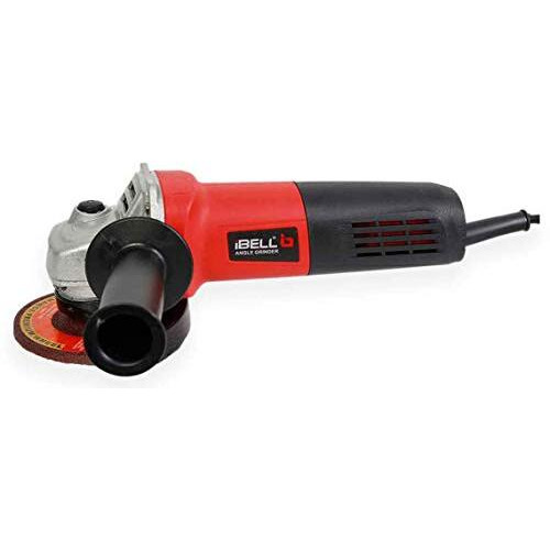 Ibell Angle Grinder Ag10-72, 1050W Heavy Duty, Copper Armature, Disc Dia 100Mm, 10500 Rpm With Grinding Wheel And Guard