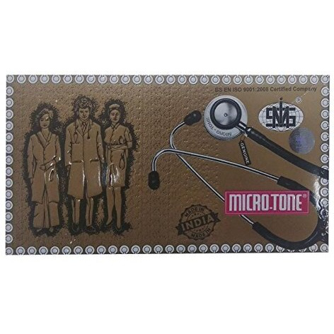 Micro Tone Msi Microtone Stethoscope (Black)