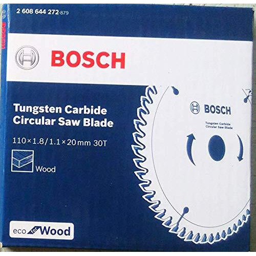 Bosch Professional Circular Saw Blade For Wood 4''/ 100Mm Dia, 20Mm Bore, 30 Teeth, Pack Of 1