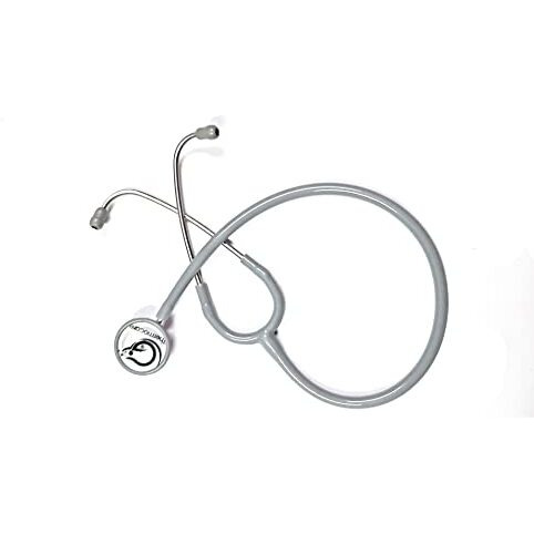 Thermomate Monitoring Stethoscope For Doctors And Medical Student, Grey