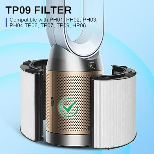 Verilux Suitable For Dyson Ph01, True Hepa Fil-Ter With Intergrated Activated Carbon Fil-Ter Universal Dual Functionality Replacement Fil-Ter Dyson Ph, Tp Series, For Ph01 /07/10/, Tp07/10/09/06