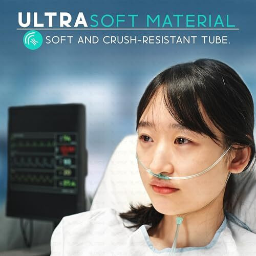 Otica Nasal Cannula For Oxygen With Soft Touch, Universal Connector For Adults Pack Of 1, Size-7 Feet