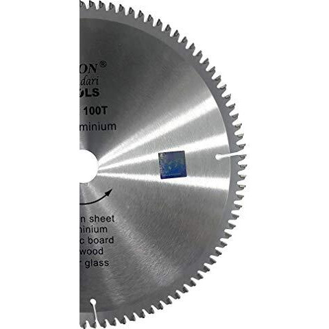 Jon Bhandari Tools Tct Super Cut 10 Inch X 100T Circular Saw Blade For Cutting Aluminium And Wood