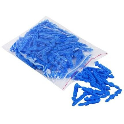 Rcsp Lancets 100 Pcs For Blood Testing, 30 Gauge, Twist Top Lancets For Glucose Diabetes Testing Devices, Sterile, Disposable For Dr Morepen Bg03 Lancet Blue