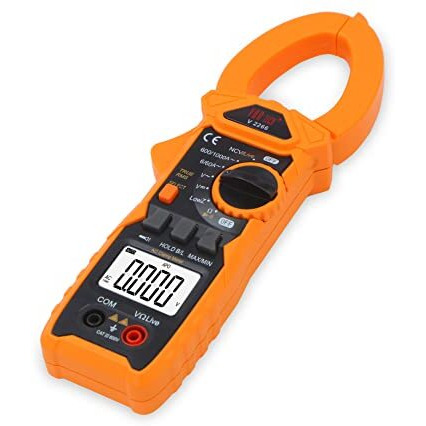 Var Tech Digital Clamp Meter V 2266 True Rms, 1000 A Ac Auto Ranging, 6000 Counts, High Precision With Ncv, Live Test And Low Impedance Measurement And Overload Protection