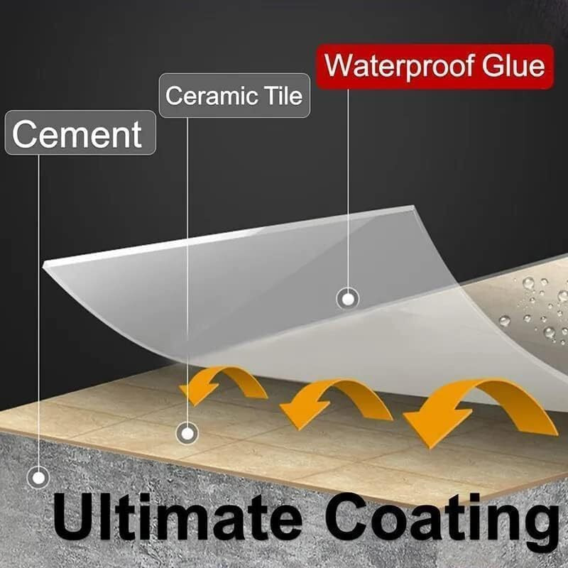 Wall Sealant Anti Leakage Glue Waterproof Adhesive Roof Water Leakages Stops Glue For Wall, Bathroom And Kitchen Repair Lekage Wall, Roof Seal Leaks, Surface Crack, Water Tank ((300G) Pack Of 1)