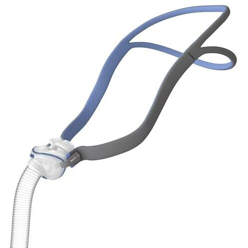 Res Med Airfit P10 Nasal Pillow Mask With Adjustable Headgear Strap  Lightweight, Ultra-Quiet Cpap Mask With Soft Nasal Pillows And Flexible Airfit P10 Strap  By Bym