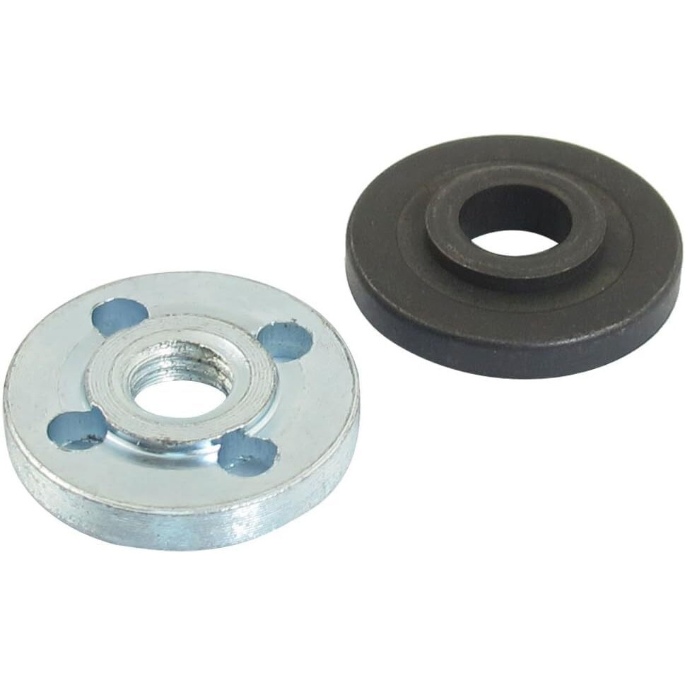 Aasons M10 For 4" (100Mm) Angle Grinder Flange Nut Set Ab-Washer Set Suitable For Angle Grinder Machine | Metal Lock Nuts Angle Grinder Flange Nut Inner & Outer Flange Nut Pair Kit