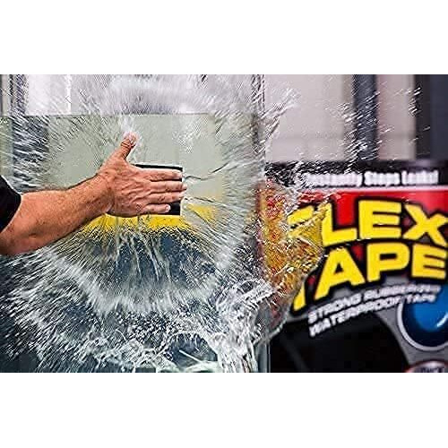 Infrara Store Rubberized Water Leakage Seal Tape Silicon Sealant Tape Waterproof Flex Tape For Water Tank Sink Sealant For Gaps (Flex Tape)