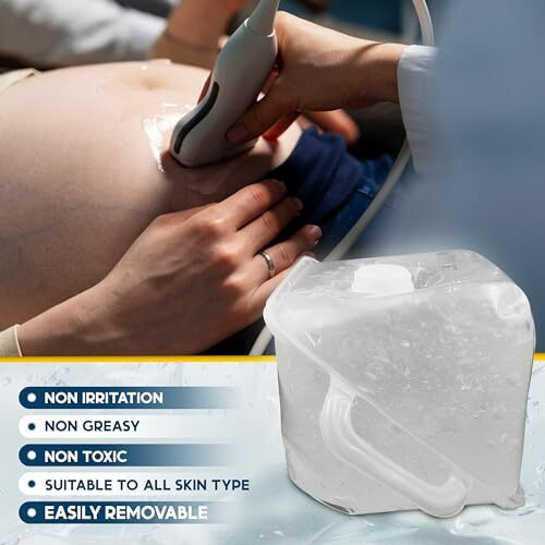 Otica Ecg Gel Ultrasound Gel For Usg Ecg Eeg Sonography And Physio 5 Kg (Clear Gel)