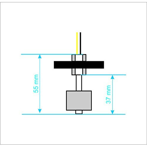 Magnetic Float Sensor Switch (Water Level Sensor) For Water Level Controller No Type