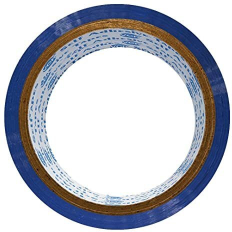 Vcr Blue Color Tape - 50 Meters In Length - 48Mm / 2" Width - 01 Roll Per Pack - Bopp Self Adhesive Tape For Arts And Craft Use, Box Packing, Office And Home Use
