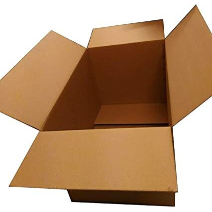 Powerlon Packsafe 5 Ply Strong 30 X 19 X 18" Corrugated Cardboard Box For Packing, Moving, Shipping, Shifting Multi Propose Use Gatta (Pack Of 5)