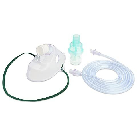 Romsons Aero Mist Nebulizer Cup & Mask Set With Air Tube, Medicine Chamber & Masks For Adult 3 Pcs (Pack Of 3)