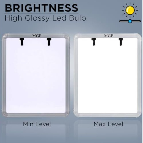 Mcp X-Ray View Box Digital For Clinic Led Illuminator Radiology (Automatic Single Film Illumination) With Variable Brightness Control, Size-14&quotX17", White
