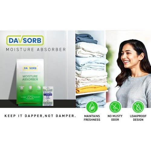 Davsorb Moisture Absorber - Small - (Approx 5 Gm X 40 Packets)