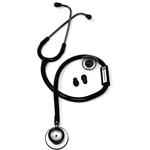 Is Indosurgicals Silvery Stethoscope (Black)