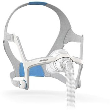 Res Med Airfit N20 Nasal Cpap Mask (Medium) |Comfortable Fit, Magnetic Clips, Adaptive Cushion, Reliable Seal, Easy Movement | Ideal For Those Who Sleep Through Their Nose | Medium