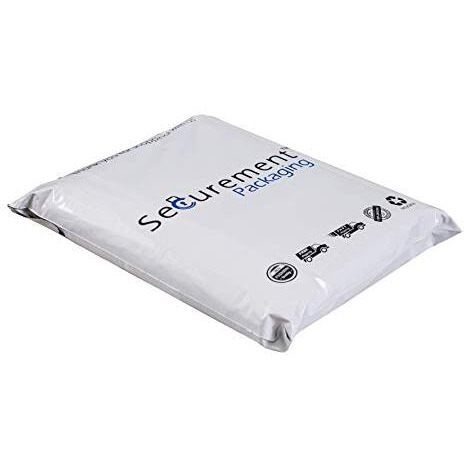 Securement Plain Courier Poly Bags Pod, 8X6-Inch Pack Of 100