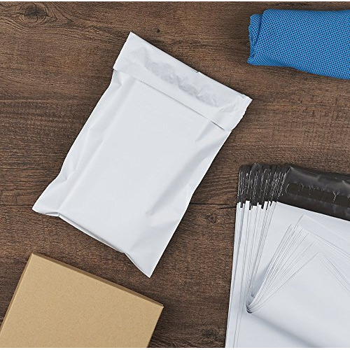 Securement Plastic Courier Bag/Envelopes/Pouches/Cover With Pod (55 Microns) Tamper Proof/Security Bag (100, 10X12)