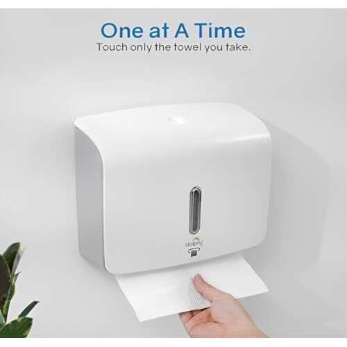 Dolphy Multifold Mini Hand Tissue Paper Dispenser - White