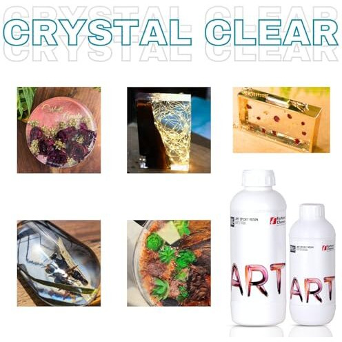 Epoke Clear Non Toxic Epoxy Art Resin Starter Kit