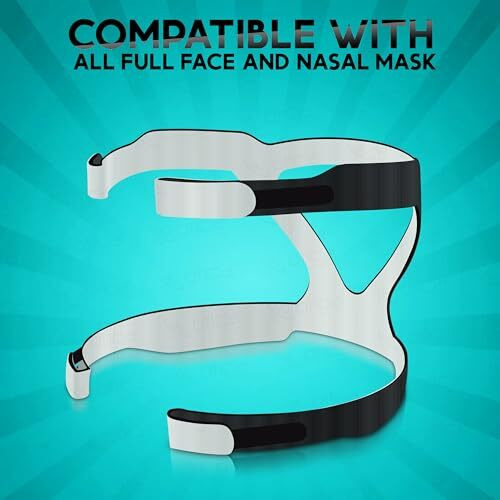 Otica Universal Premium Headgear Comfort Gel Full Mask Replacement Part Cpap Head Band For Respironics Resmed Resmart Without Mask