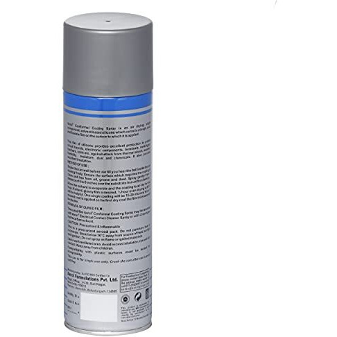 Aerol Silicone Conformal Coating Spray, For Printed Circuit Boards (Pcb) | Quick Drying,Transparent Coating | Protects Electronics From Rust Corrosion -Grade 9155(389Ml/300Gm)