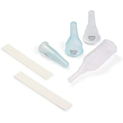 Romsons Men Sil Cath Silicon External Catheter 30Mm, Large (Pack Of 10),White