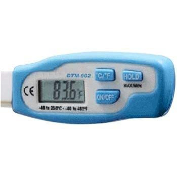 Thermomate Dtm-902 Pen-Type Waterproof Digital Thermometer -40C To 250C Blue