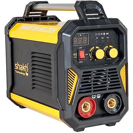 Shakti Technology Mma-200G Inverter Arc Compact Welding Machine (Igbt) 200A With Hot Start And Anti-Stick Functions - 1 Year Warranty, Metal, Multicolor