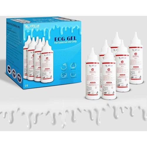 Otica Ultrasound Gel For Usg Ecg Eeg Sonography And Physio 250Ml (Clear Gel, Pack Of 6)