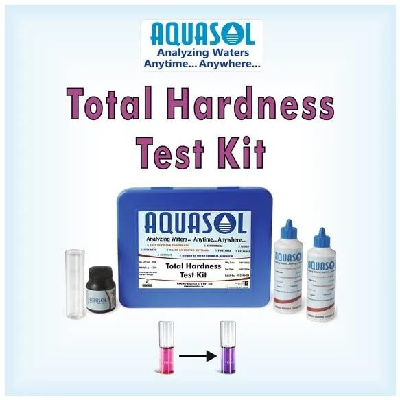 Aquasol Ae221 Total Hardness Test Kit 250 Tests (5-100 & 25-500 Ppm (Mg/L)