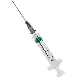 Bd Emerald Syringe With Needle 2Ml, Box Of 100