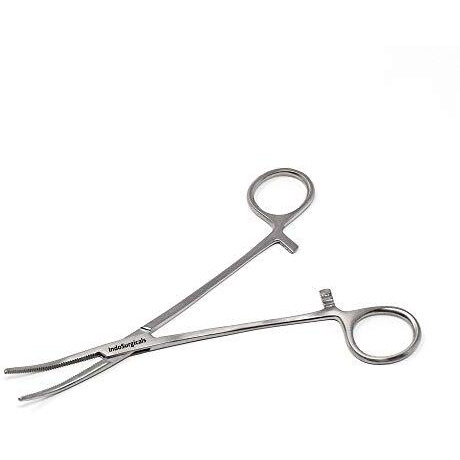 Is Indosurgicals Hemostatic Artery Forceps (Curved, 5")