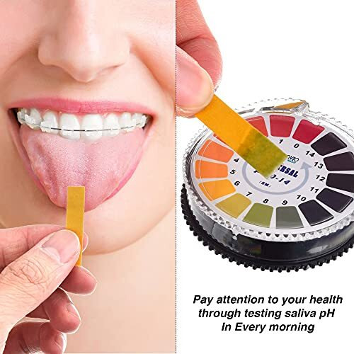 Konvio Neer Ph Test Paper Roll, Ph Strips Indicator, Litmus Paper, Ph Measure Full Range 0-14 For Soil And Water Test,(16.4 Ft/5 Meter)