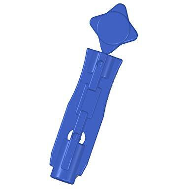 Control D Glucometer Cl-200 Ound Comfort Blood Lancet 200 Pieces, Blue Round Comfort Lancet Needle, Round Glucometer Lancets