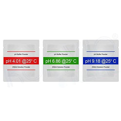Konvio Neer Ph Meter Buffer Solution Powder And Easy For Precise Ph Calibration Powder Solution,4.01Ph, 6.86Ph And 9.18Ph (Pack Of 3)