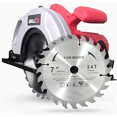 Ibell Circular Saw Cs85-71, 1400W, Copper Armature, 4800 Rpm, 185 Mm, Cutting Angle Adjustment And Precision Cut, Corded Electric