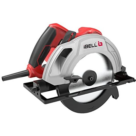 Ibell Circular Saw Cs85-71, 1400W, Copper Armature, 4800 Rpm, 185 Mm, Cutting Angle Adjustment And Precision Cut, Corded Electric
