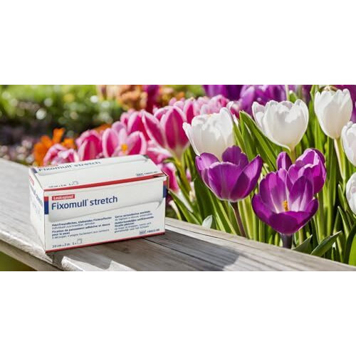 Medica Leukoplast Fixomull Stretch Adhesive Tape 10Cmx2M (Pack Of 1 Roll)