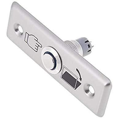 Realtime Stainless Steel Square Switch Button Panel Door Exit Home Push Release For Rfid Access Control System