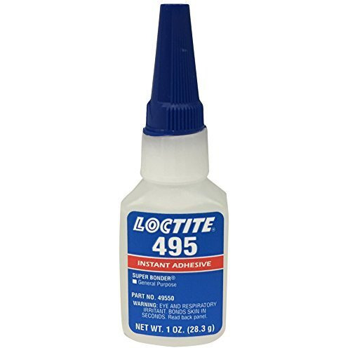 Loctite 495, Instant Bonding Adhesive 20G, Straw Coloured, Instant Adhesive, Cyanoacrylate, General Purpose, Cures On Moisture, Metal, Rubber, Plastic