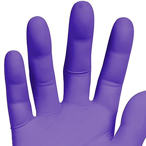 Kimberly-Clark Kimtech Kc 500 Nitrile Exam Gloves (5.9 Mil, Ambidextrous, 9.5", Purple) -Pack Of 100 Gloves Pack