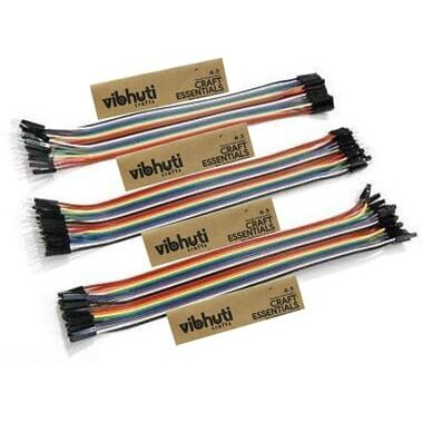 Ieididactics Myskillshaala Jumper Wires Male To Female, Breadboard Jumper Wires (Pack Of 60)