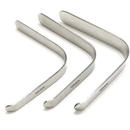 Is Indosurgicals Stainless Steel L-Shape Tongue Depressor (Set Of 3 Pieces)