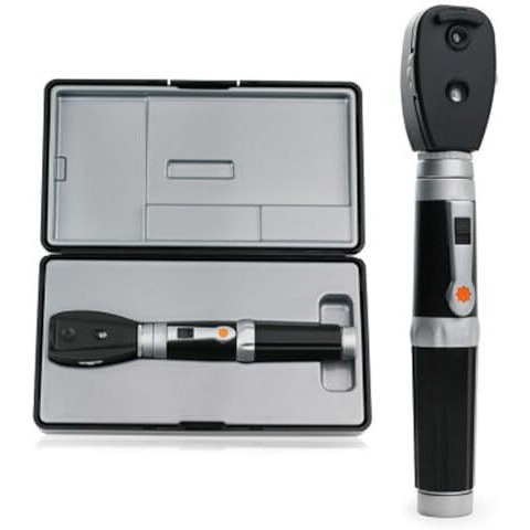 Mcp Ophthalmoscope Op-10 For Eye, Portable Handheld Direct Ophthalmoscope 5 Different Apertures With Storage Box