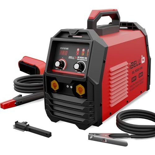 Ibell Dual-Phase 300A Inverter Arc Welding Machine, Ibl M300-106 220V Home & 380V Industrial Power, Igbt, Hot Start, Anti-Stick, Arc Force, Ideal For Diy & Industrial Welding, 2-Year Warranty