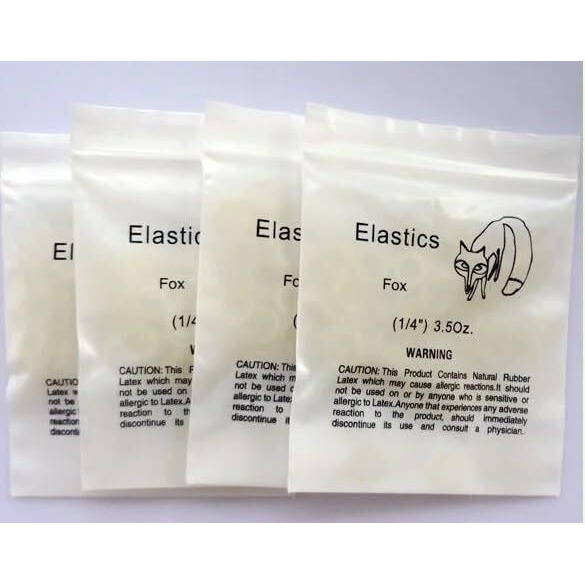 Instrudent Intraoral Elastics  1/4" | Orthodontic Rubber Bands For Braces | Medical-Grade Latex | Secure Fit & Elastic Strength | Pack Of 100