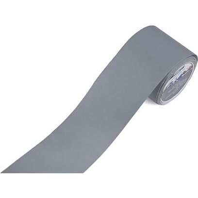 Keder Max Pvc Tarpaulin Repair Tape For Quick Fixes | Self-Adhesive And Waterproof | Best For Tarpaulin Repair, Pond Lining, Fish Tank, And Truck Cover (9.5Cm X 5M, Length, Grey)